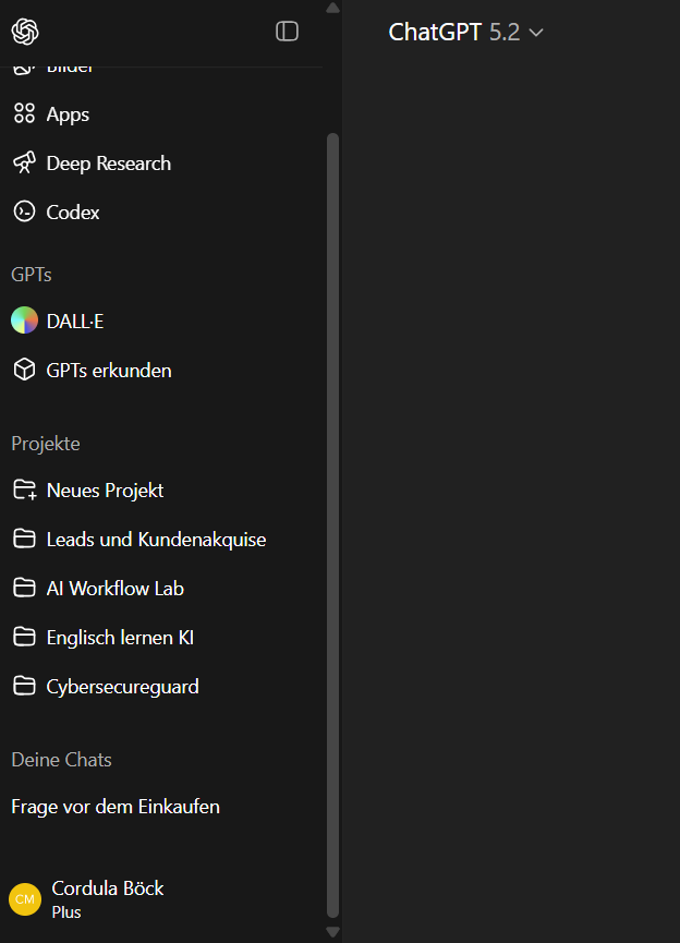 Projekte in ChatGPT anlegen und sinnvoll verwalten So arbeitest du strukturiert statt im Chat-Chaos